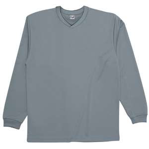 26700「ドライロングスリーブVネックTシャツ」
