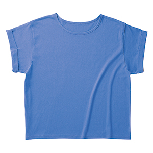 WRU-806「ウィメンズロールアップTシャツ」