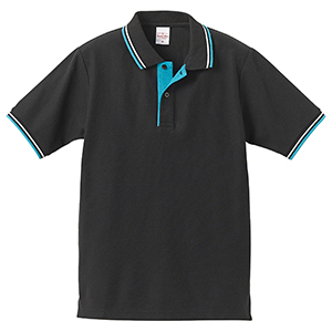 5192「6.2オンス ドライカノコ ハイブリッド ラインポロシャツ」