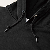 平紐のフード紐