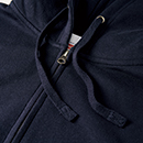 平紐のフード紐